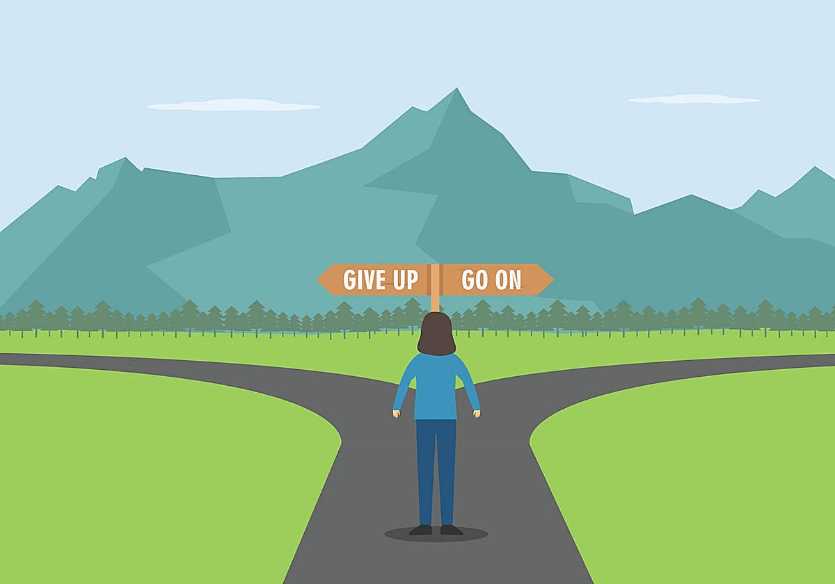 Cómo pasar del abandono de objetivos a la reformulación de propósitos.