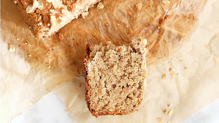 La famosa receta del pan de plátano.