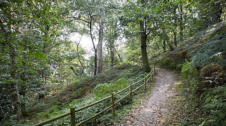 Entorno del Parador de Limpias.