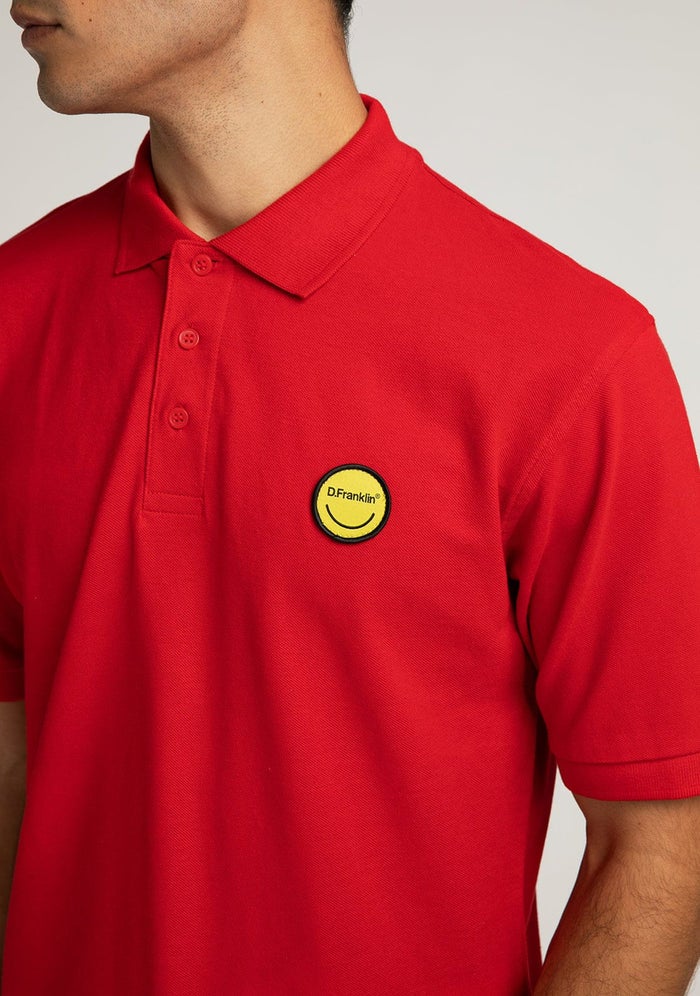 Este polo de D. Franklin, disponible en otros colores, es perfecto para salir o jugar al golf, entre otras opciones.
