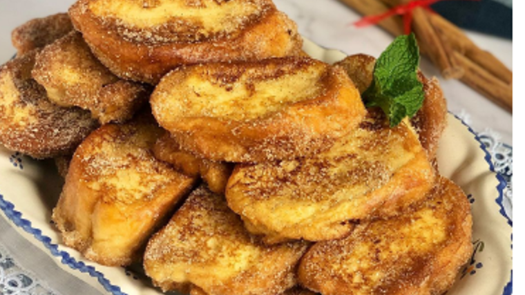 Asís e hacen estas torrijas caseras por Semana Santa.
