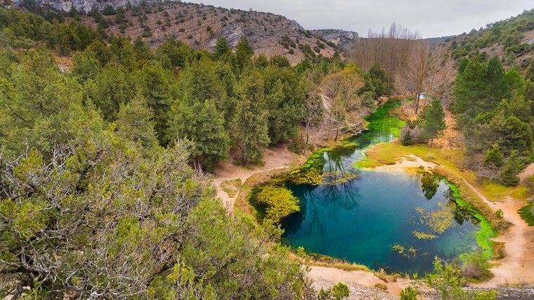 Parte del Cañón de Río Lobos, en Soria.