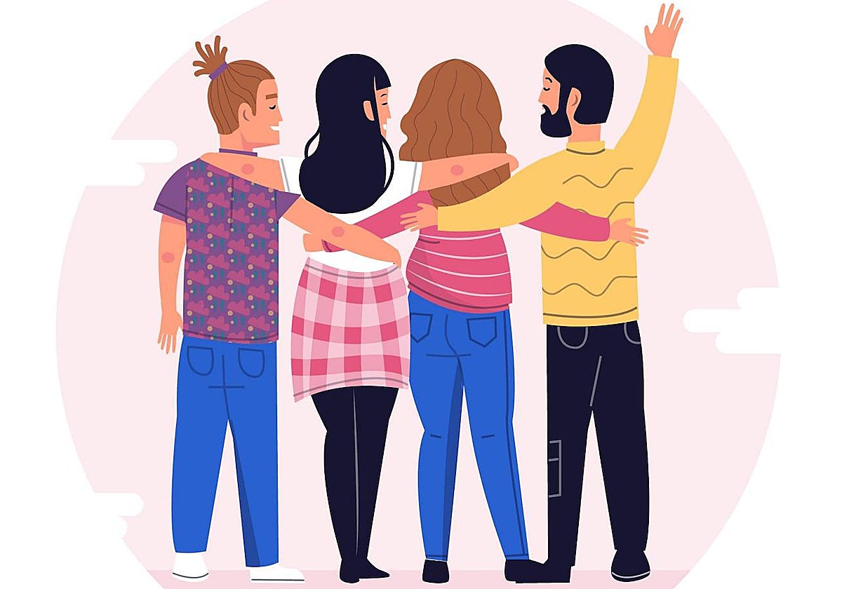 Fíjate en las acciones y no en las palabras si quieres saber quién es un buen amigo.