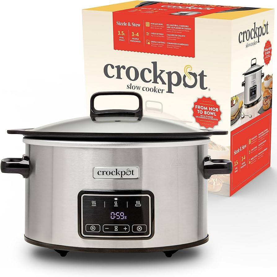 La Crock-Pot CSC111X es la opción ideal para llevar a cabo cualquier receta. Gracias a la tecnología y a los controles digitales, la olla dispone de un temporizador programable que puede ajustarse entre 30 minutos y 20 horas. la Crock-Pot CSC111X es la opción ideal para llevar a cabo cualquier receta. Gracias a la tecnología y a los controles digitales, la olla dispone de un temporizador programable que puede ajustarse entre 30 minutos y 20 horas