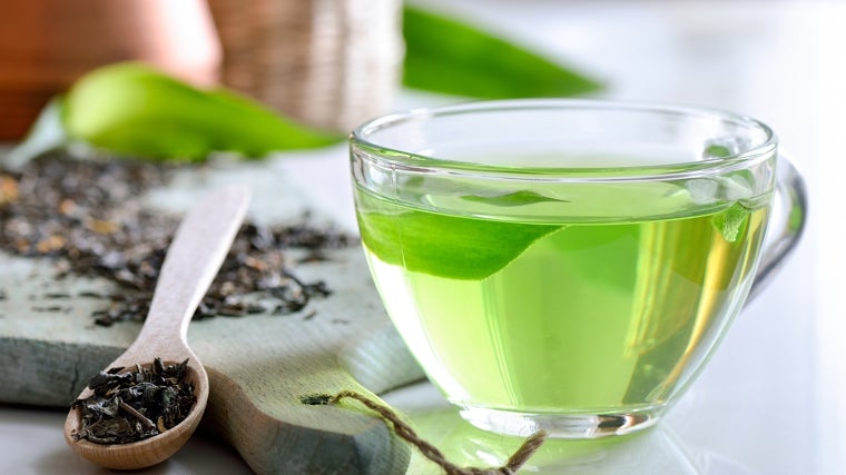 El té verde es un gran antioxidante.