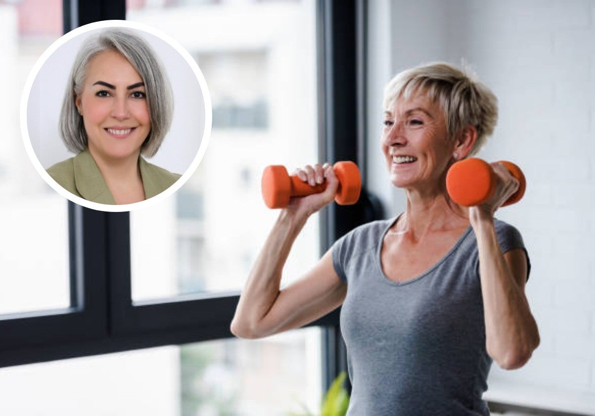 Una fisióloga explica por qué es importante que las mujeres realicen ejercicios de fuerza: «Cuando llega la menopausia...»