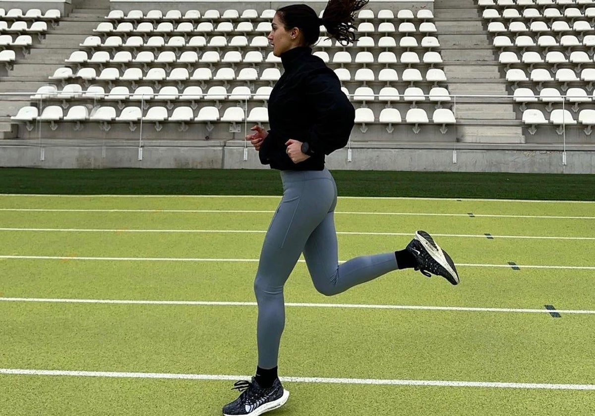 La 'runner' Candela Pérez.