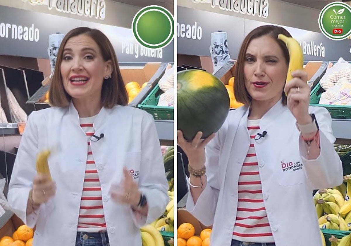 En su publicación, García ofrece cinco alimentos para mantenernos hidratados en verano