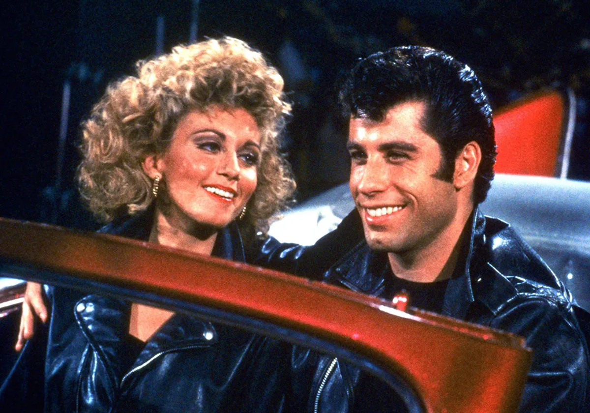 Olivia Newton y John Travolta en 'Grease'.