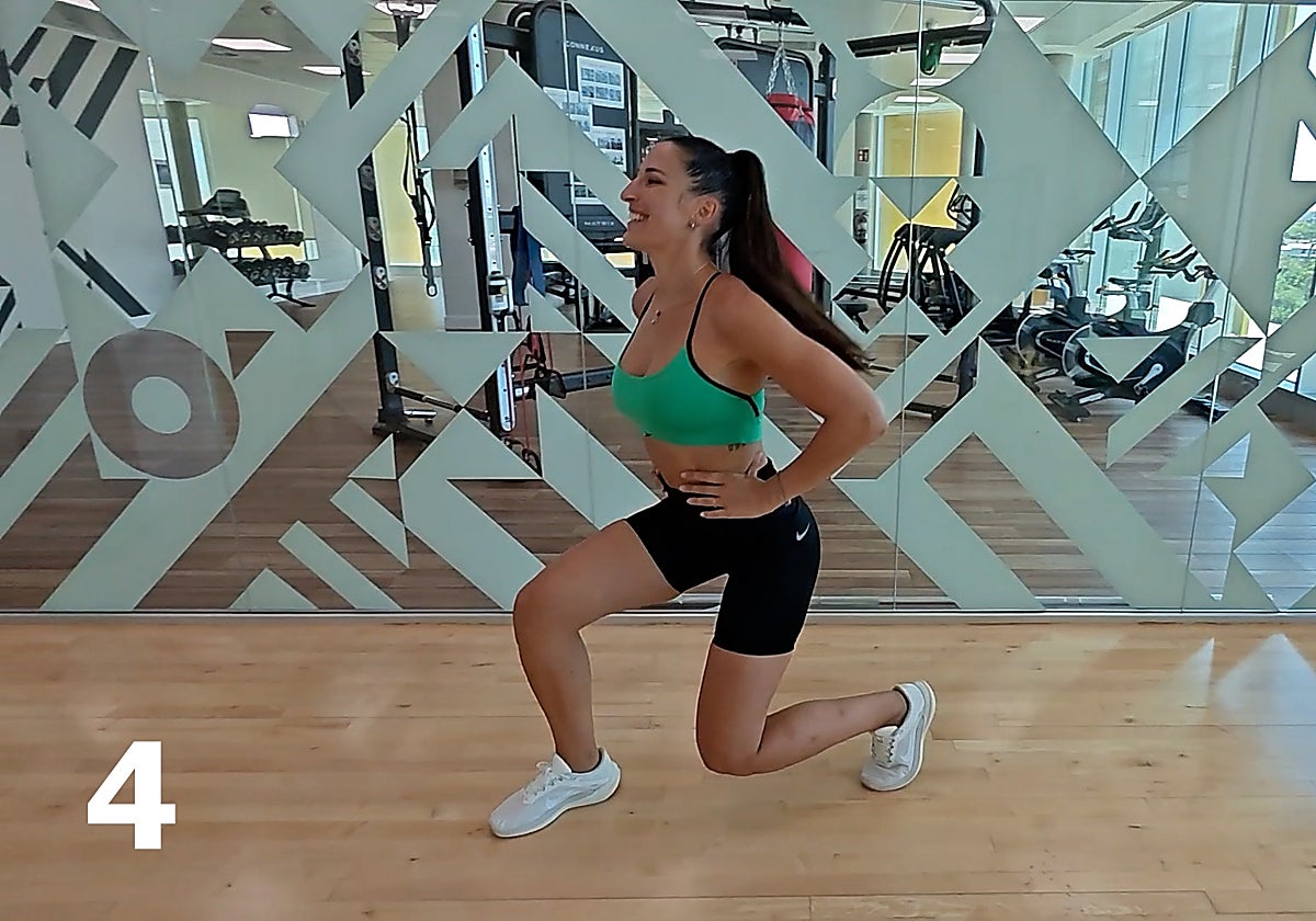 Las mejores sentadillas y zancadas para tener piernas fuertes y delgadas.