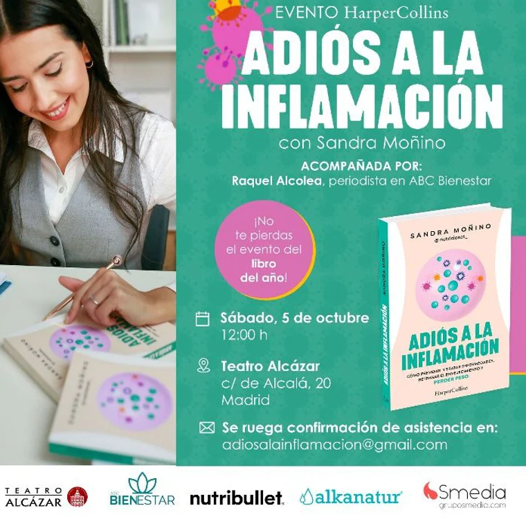 Poster for the event “Goodbye inflammation”