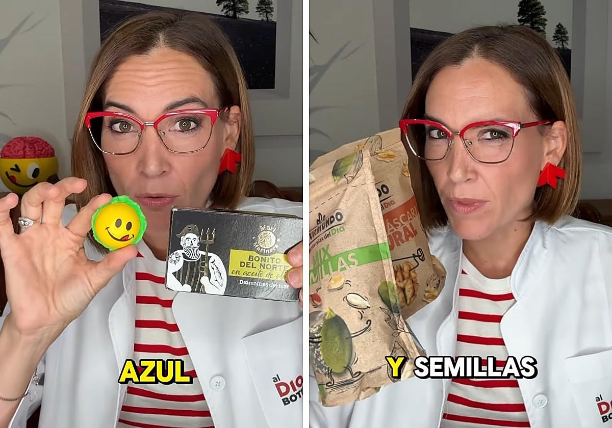 Boticaria García explica la diferencia entre el omega 3 del pescado azul y el de los frutos secos