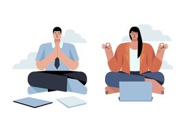 Meditar en el trabajo: así se puede prevenir y aliviar el estrés laboral