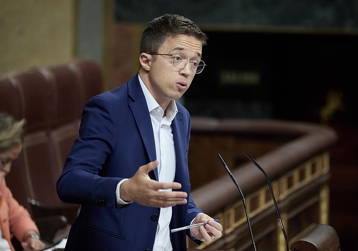 Íñigo Errejón en el Congreso