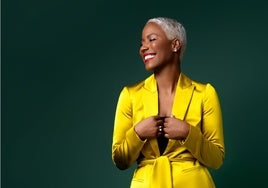 Dra. Mariel Buque, en una foto de estudio