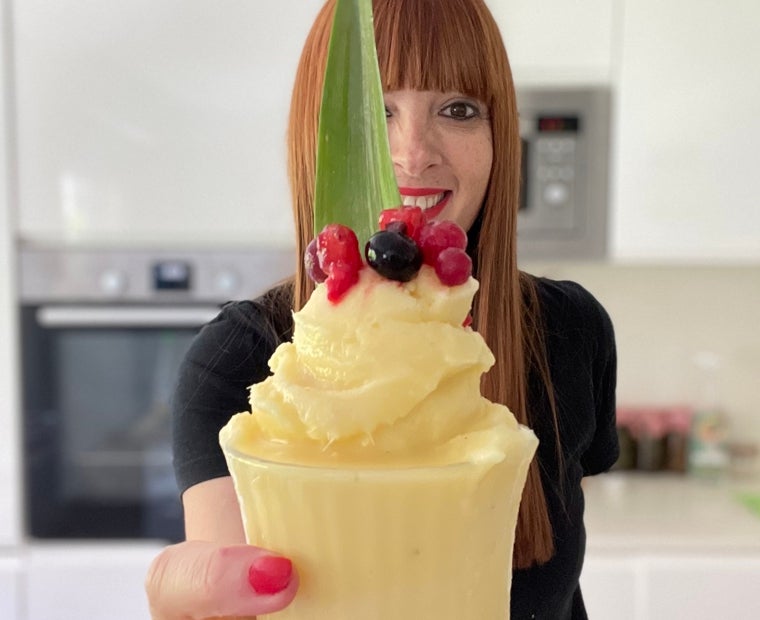 Tres recetas de helados caseros con ingredientes saludables