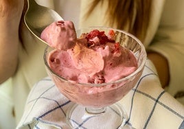 Tres recetas de helados caseros con ingredientes saludables