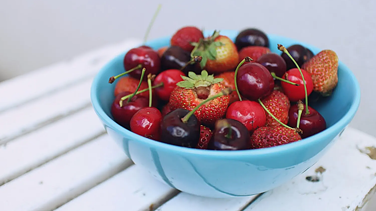 Los frutos rojos son muy buenos antioxidantes