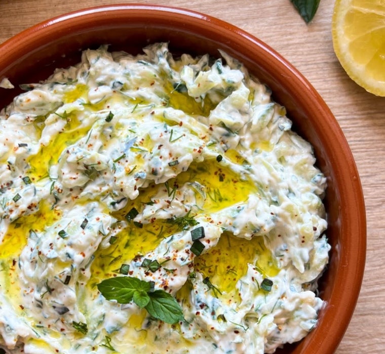 Tzatziki, un manjar de la comida griega