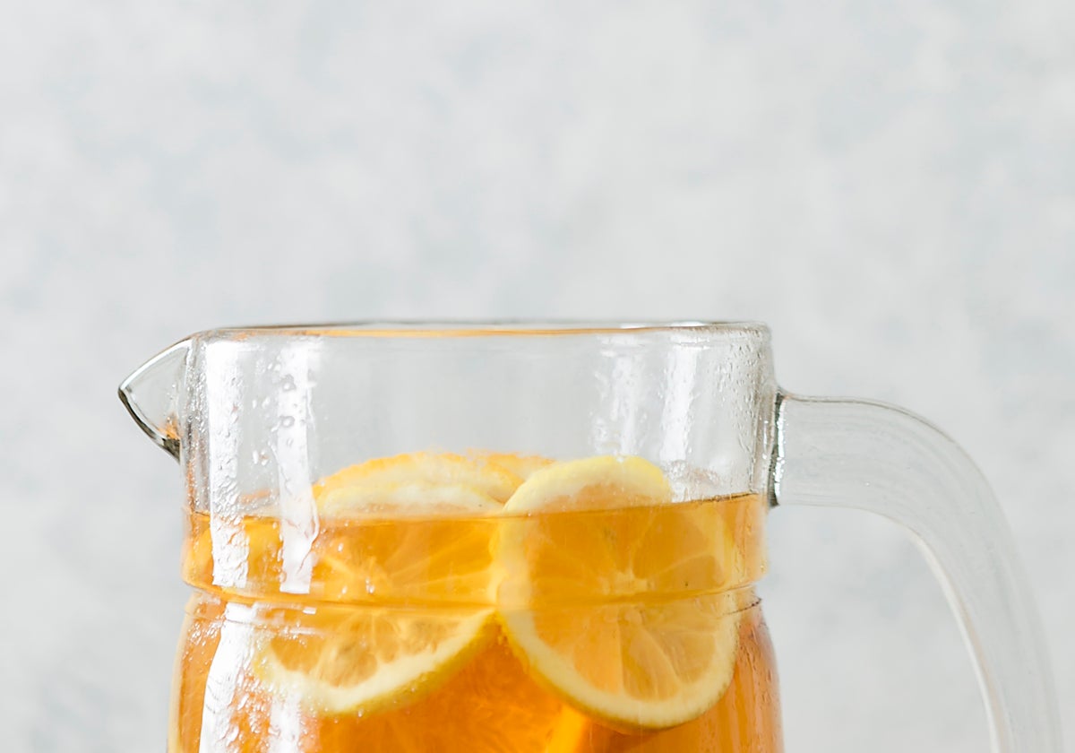 Así puedes preparar té frío.