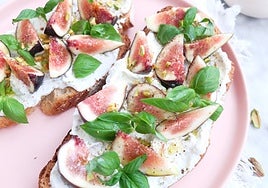 Por qué una tostada con higos y ricotta es el desayuno perfecto en septiembre