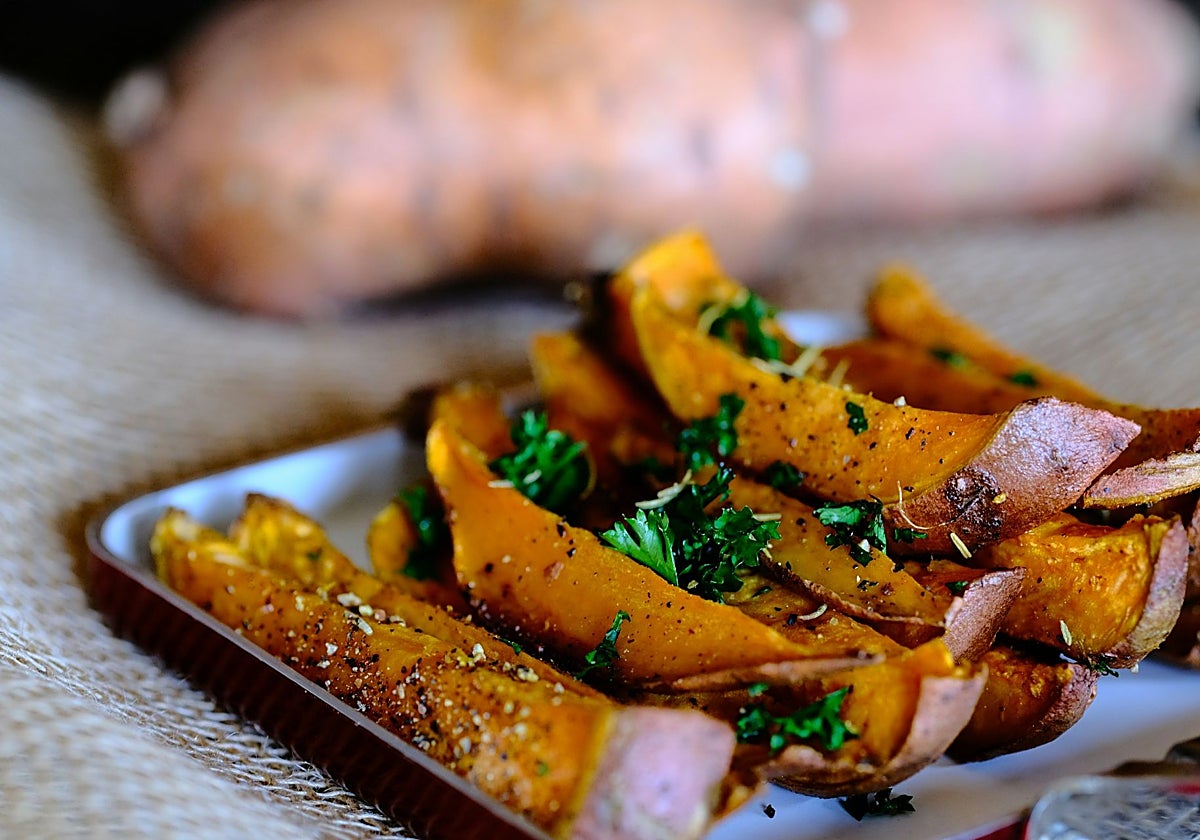 Boniatos asados