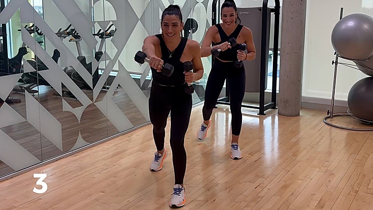 El entrenamiento de las Gemelas Pin para todo el cuerpo que te pone más fuerte