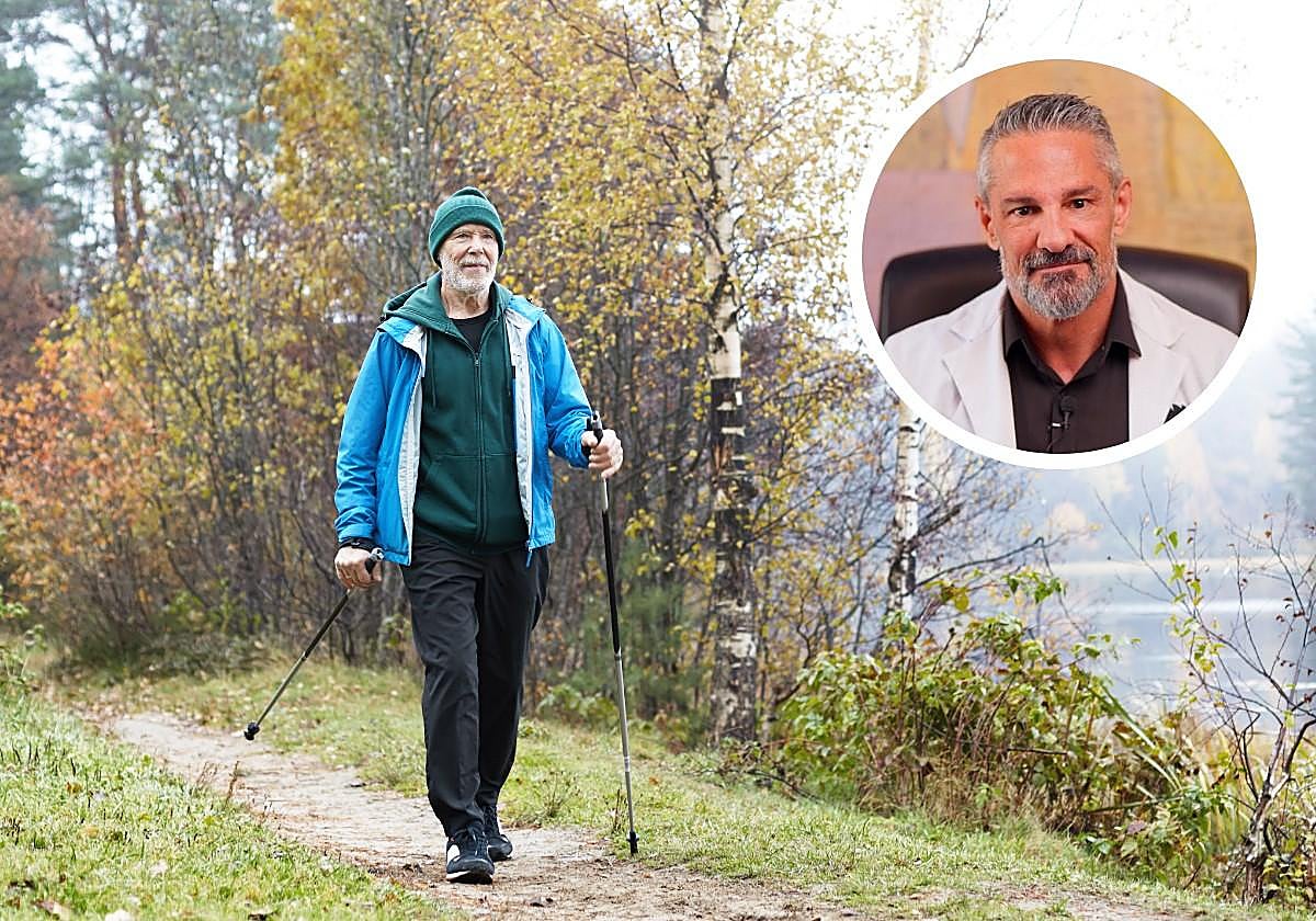 David Céspedes, doctor experto en longevidad, sobre los 10.000 pasos: «Si quieres mantenerte joven empieza por hacer sentadillas»