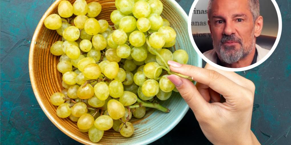 David Céspedes, experto en longevidad: «Cuidado si tu hijo come uvas porque es una de las frutas con más pesticidas»