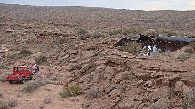 Sitio de la excavación