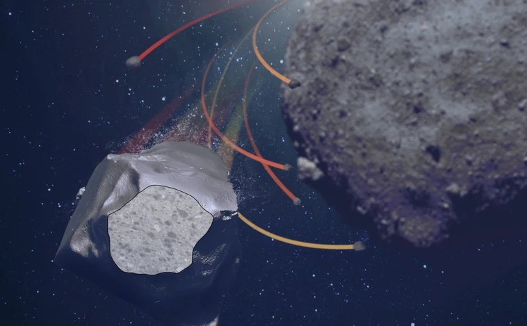Resuelto el misterio de los asteroides que escupen piedras