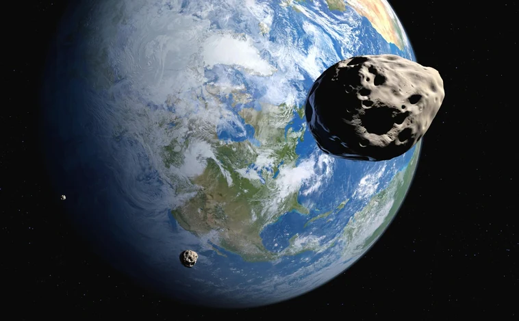 Un gran asteroide potencialmente peligroso 'rozará' en pleno Halloween la Tierra