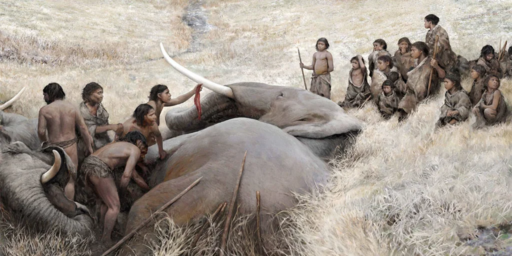 Surprise!  125,000 years ago, Neanderthals could hunt elephants twice as big as today’s