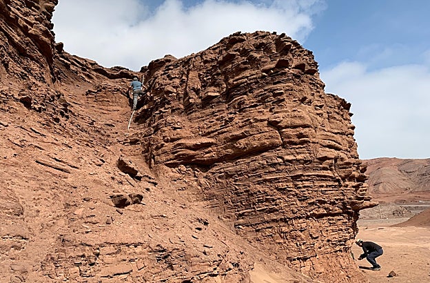 Vista del sitio inspeccionado