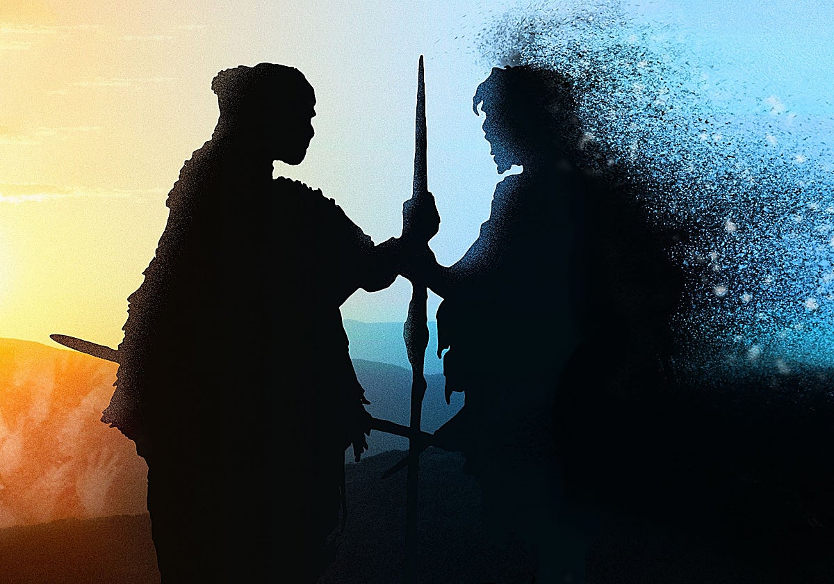 La población occidental (izquierda) sobrevivió durante el último máximo glacial, mientras que las poblaciones oriental y meridional desaparecieron