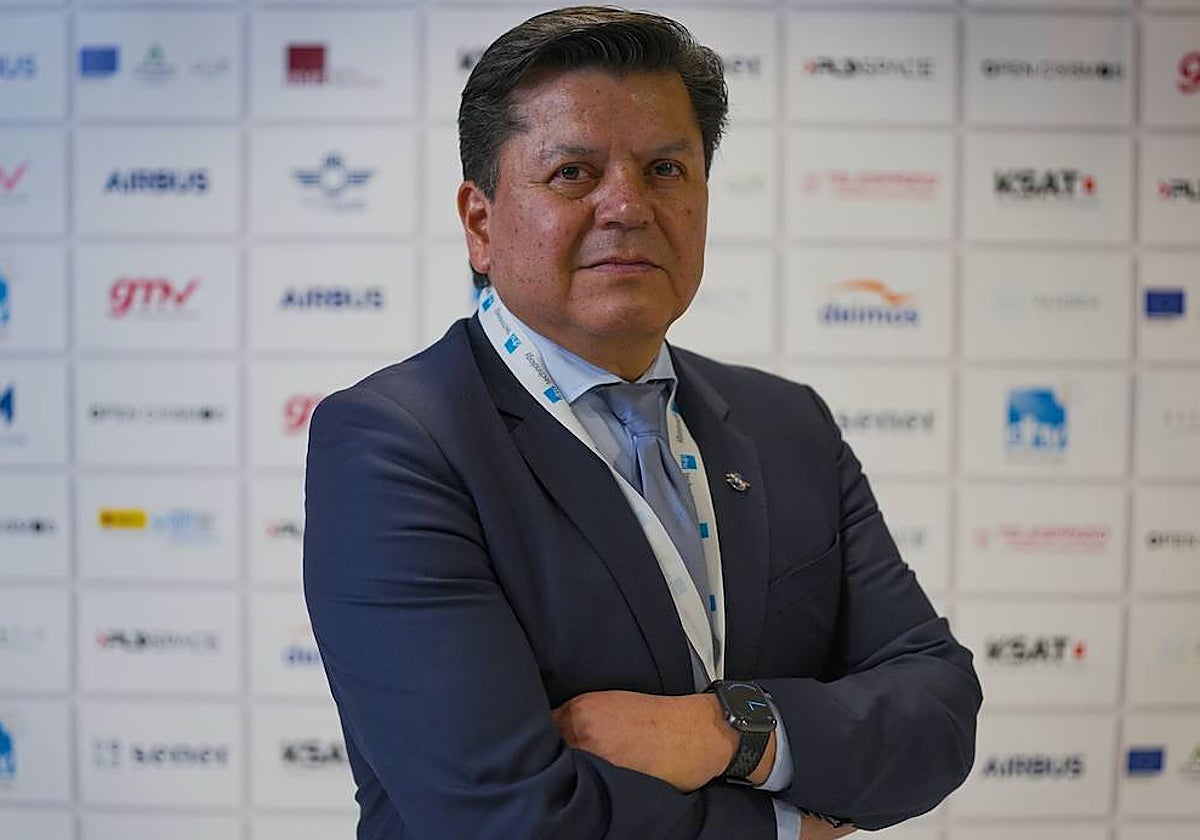 Andrés Martínez, responsable ejecutivo de Pequeños Satélites y Sistemas Avanzados de la NASA durante el SSSIF