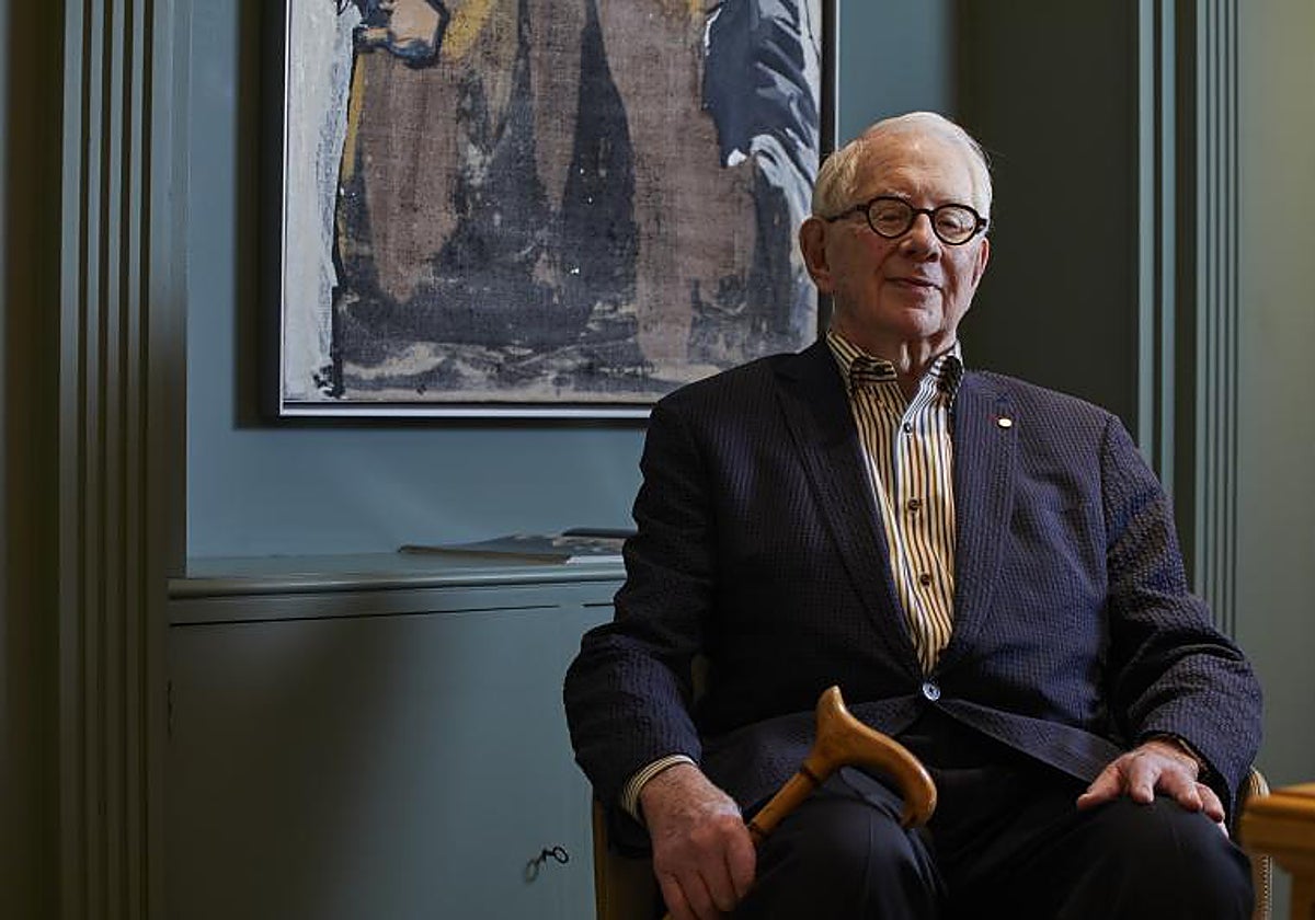 Sheldon Glashow, en la sede de la Fundación Ramón Areces en Madrid