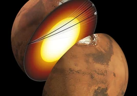 Primer 'vistazo' al núcleo interno de Marte: no se parece en nada al de la Tierra