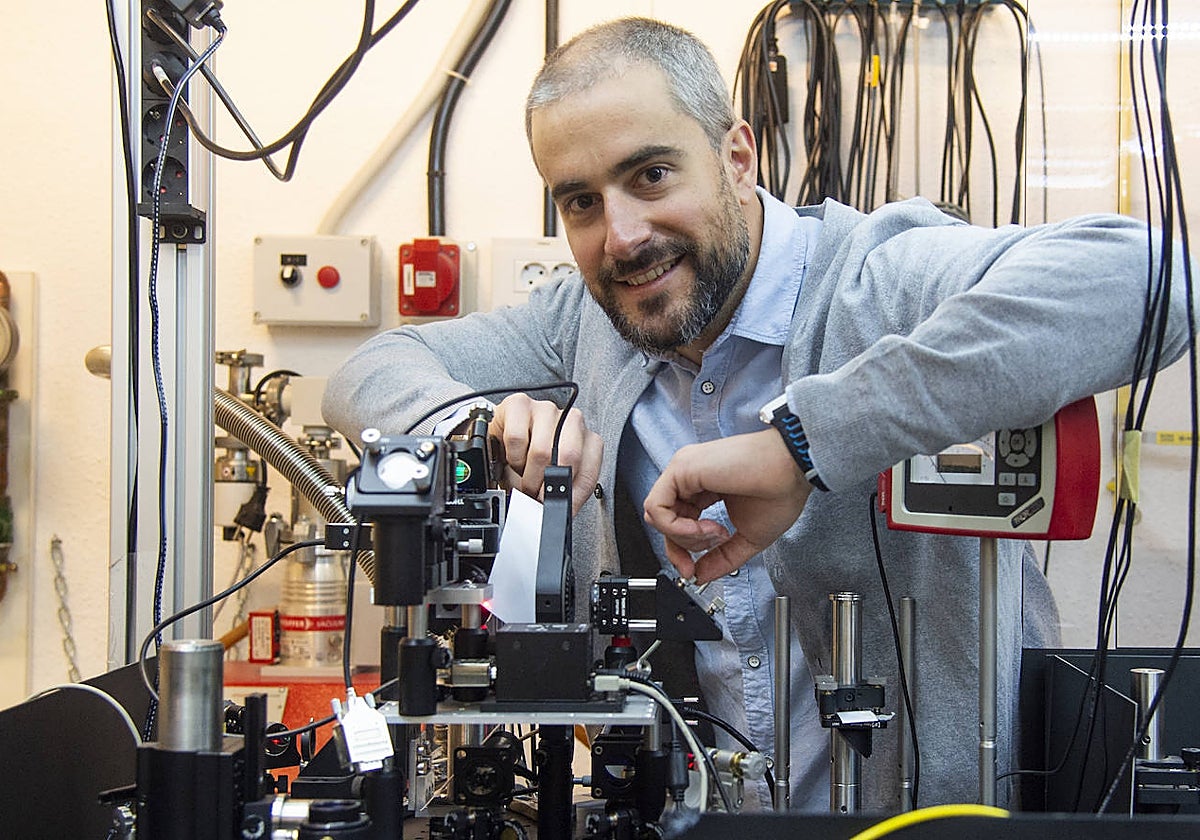 Carlos Antón Solanas, en la Universidad Autónoma de Madrid