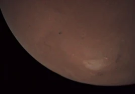 Primeras imágenes en directo desde la órbita de Marte