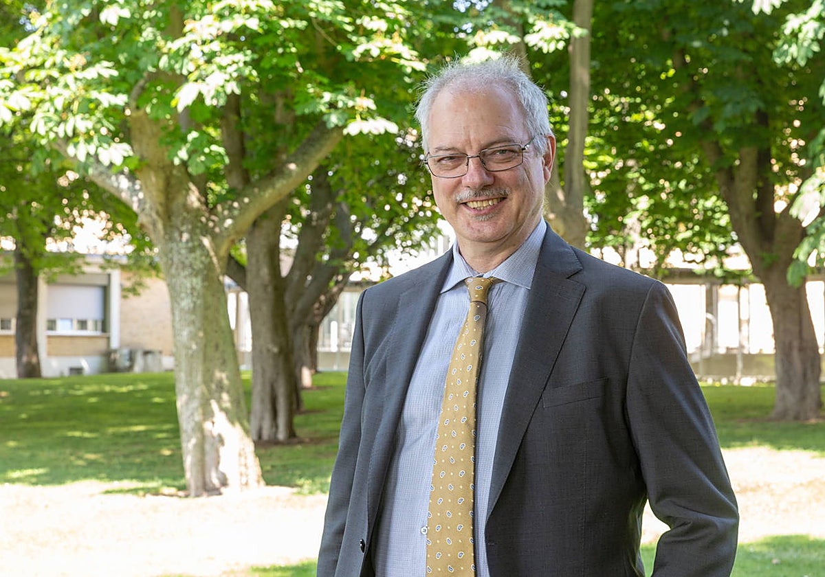 El Nobel de Química Morten Meldal, en la Universidad de Navarra