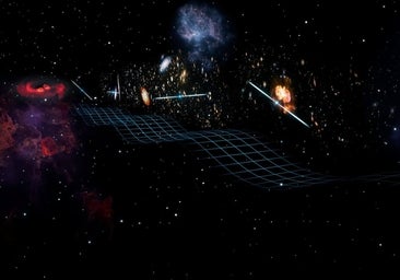 El rumor era cierto: observan, por primera vez, el fondo cósmico de ondas gravitacionales