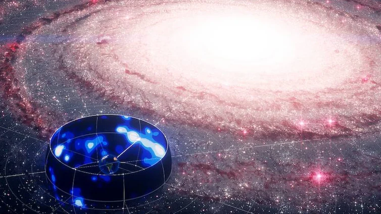 Los neutrinos, las 'partículas fantasma' del Universo, revelan una imagen nunca vista de la Vía Láctea