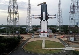 Éxito del lanzamiento de la nave india que intentará posarse en la Luna y hacer historia