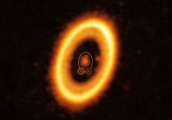 Astrónomos españoles hallan el primer indicio de dos planetas que comparten la misma órbita