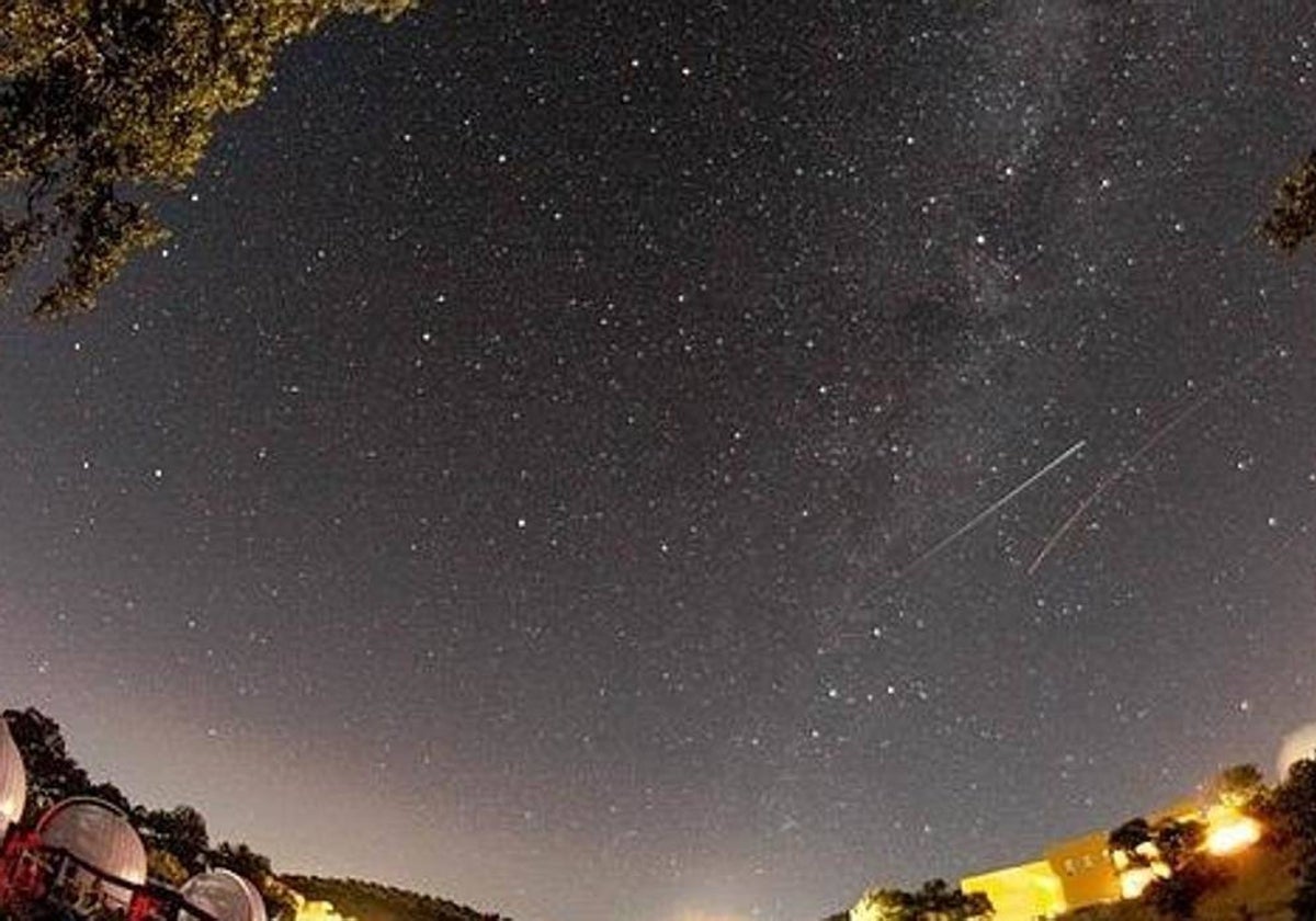 Imagen de las Perseidas