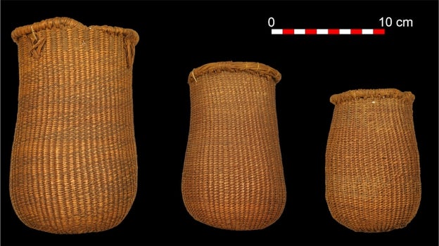 Cestos mesolíticos más antiguos del sur de Europa, de 9.500 años de antigüedad