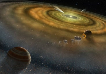 Tenemos Luna gracias a la migración de los planetas gigantes del Sistema Solar