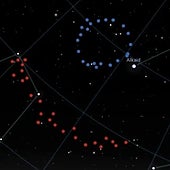 Un gigantesco anillo de galaxias, de 1.300 millones de años luz de diámetro, desafía nuestra idea de cómo es el Universo