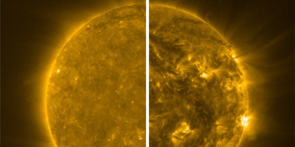 L’image choquante qui montre à quel point le Soleil a changé en seulement deux ans
